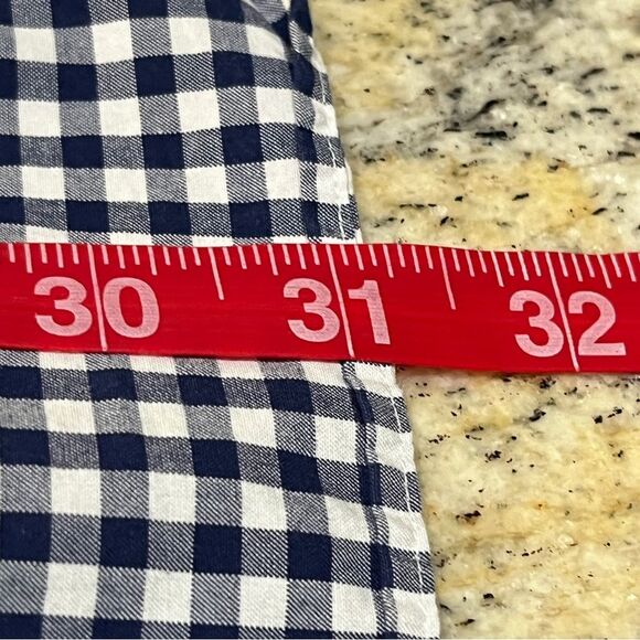 RALPH LAUREN Blue Check Gingham Plaid Long Sleeve Button Front Shirt Size‎ XL - Picture 12 of 13